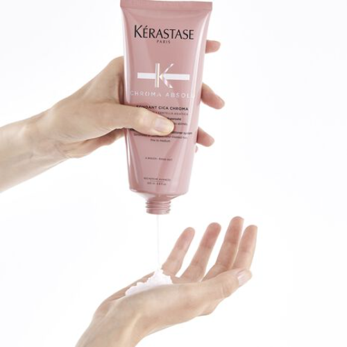 Кондиционер для укрепления окрашенных и поврежденных волос - Kerastase Chroma Absolu Fondant Cica Chroma