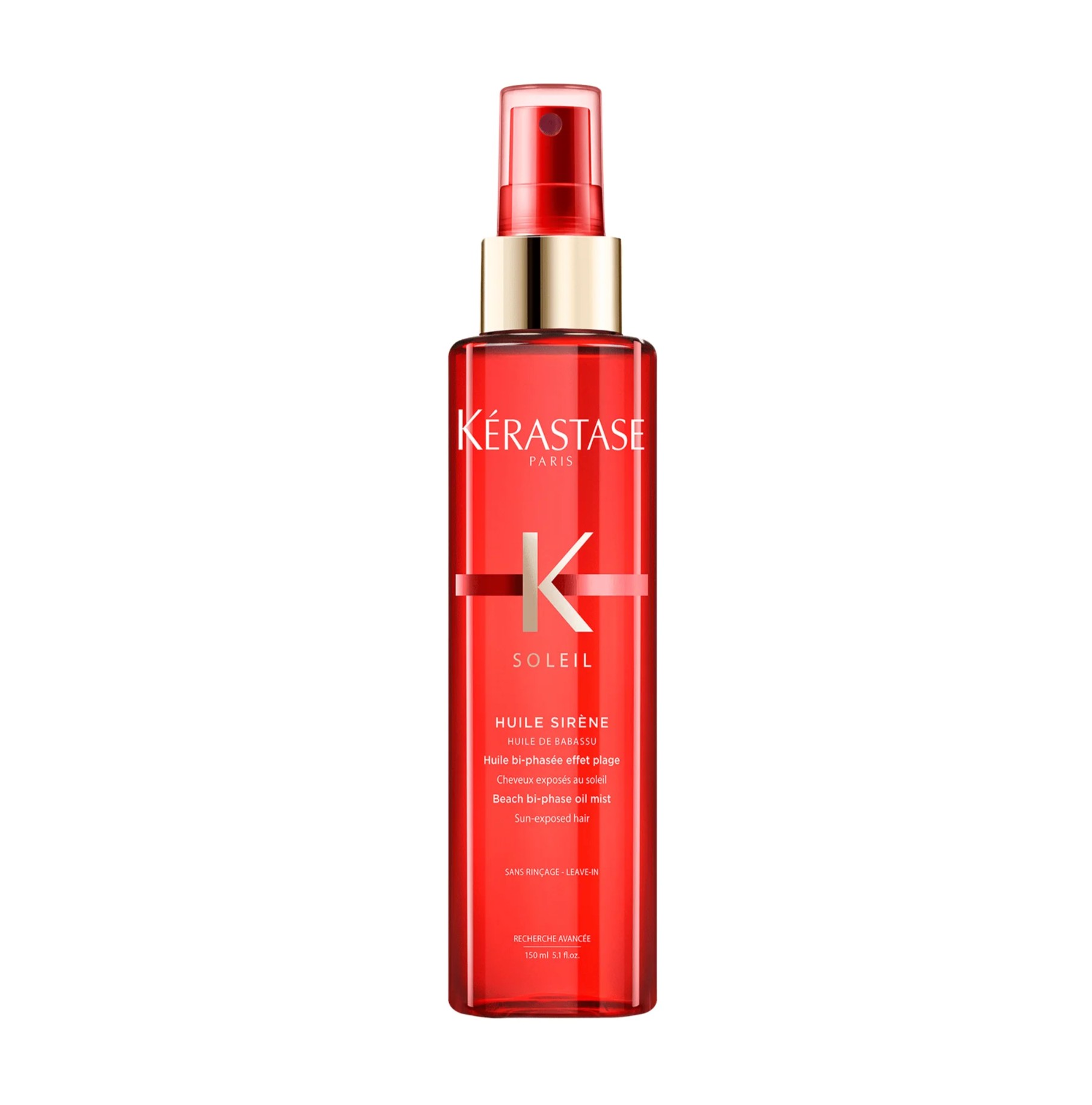 Несмываемое масло-спрей для защиты волос летом - Kerastase Soleil Beach Bi-Phase Oil Mis