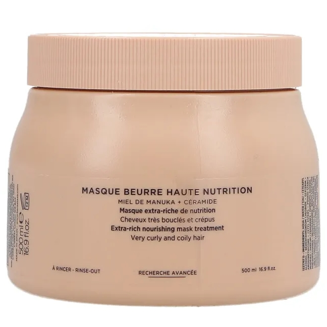 Интенсивная маска для питания очень кучерявых волос - Kerastase Curl Manifesto Masque Beurre Haute Nutrition