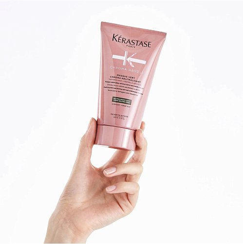 Маска для окрашенных волос - Kerastase Chroma Absolu Masque Vert Chroma Neutralisant