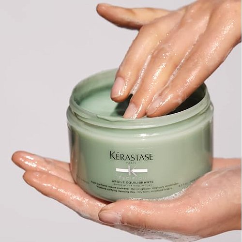 Глиняная маска для кожи головы и волос - Kerastase Specifique Argile Equilibrante Cleansing Clay