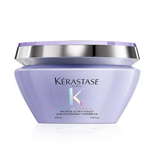 Маска для питания и нейтрализации нежелательного оттенка - Kerastase Blond Absolu Masque Ultra Violet Purple Hair Mask