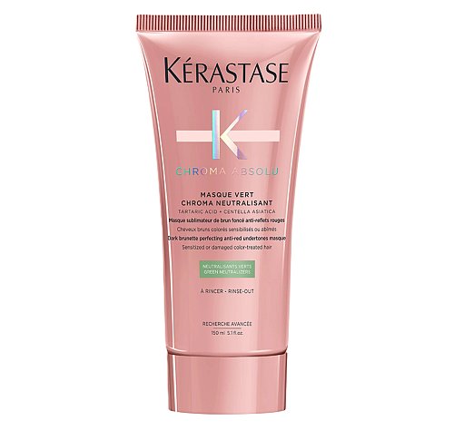 Маска для окрашенных волос - Kerastase Chroma Absolu Masque Vert Chroma Neutralisant