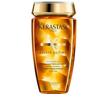 Шампунь для тусклых, сухих волос - Kerastase Elixir Ultime Le Bain Shampoo